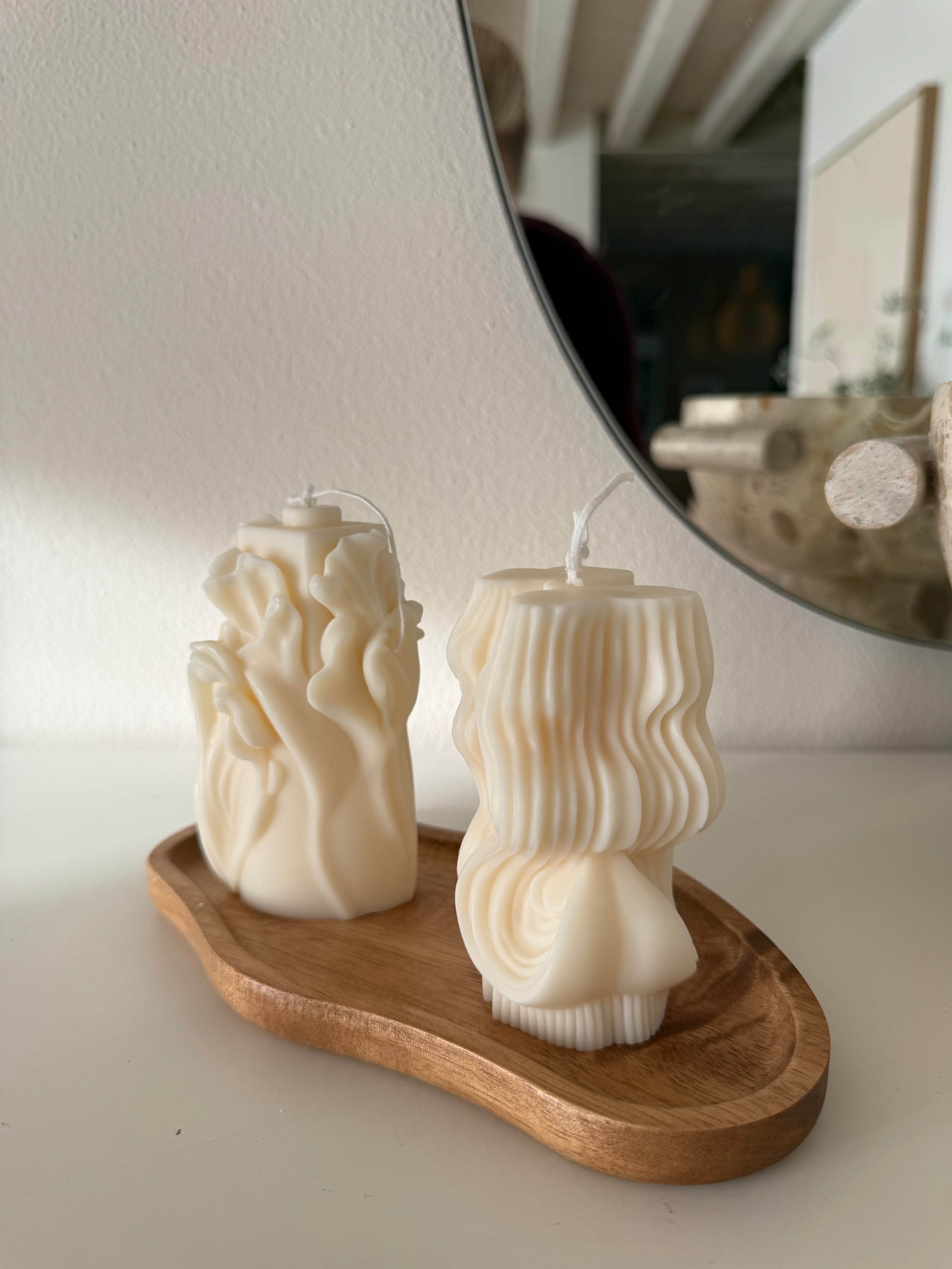 Home Inspiration™ - Coppia di candele WAVES